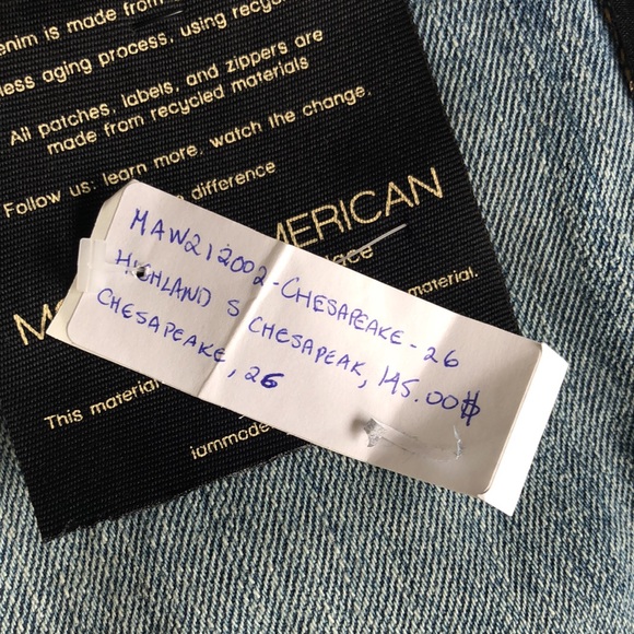 Modern American Highland Boyfriend Chesapeake Denim shorts - Picture 10 of 10